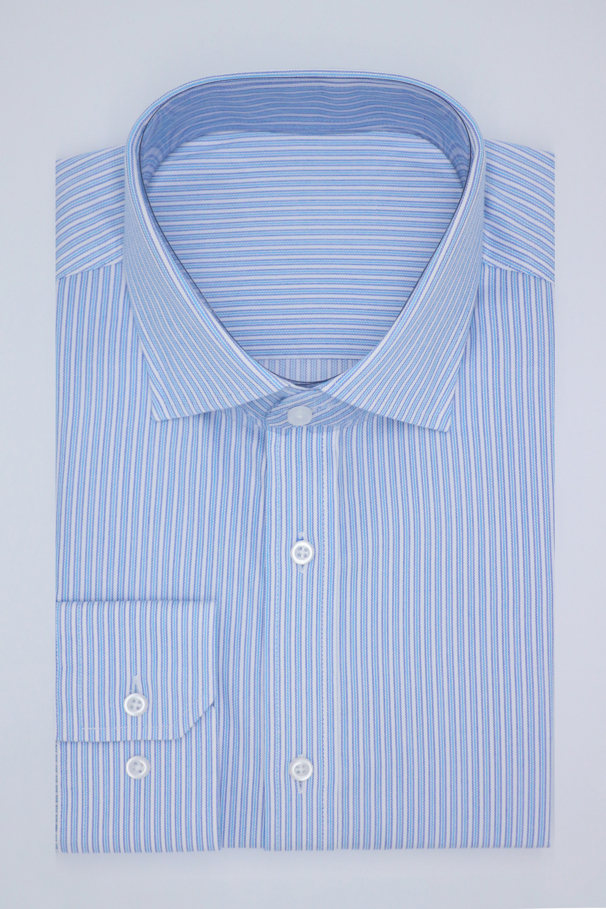 80支蒂芙尼蓝 套色双线 纯棉斜纹 dz17-080cm-a0504